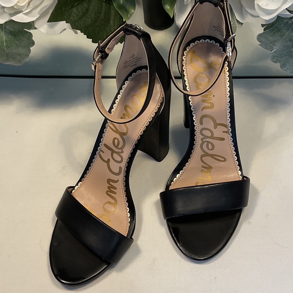 Sam Edelman Yaro Black Heels